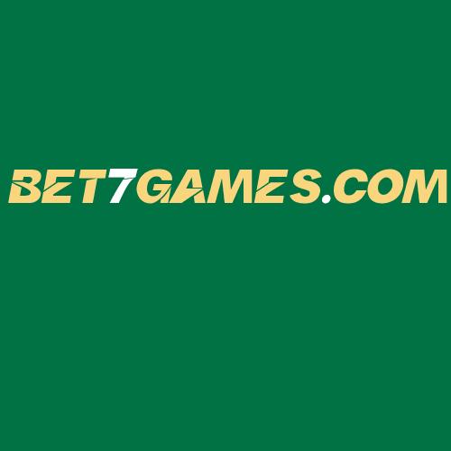 Logo da BET7GAMES